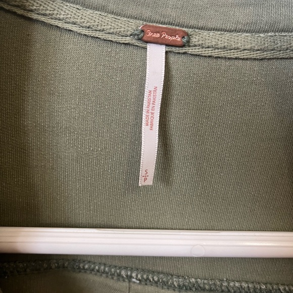 Free people ruby button down oversized jacket - Picture 4 of 7